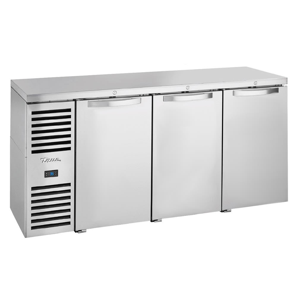True TBR72-RISZ1-L-S-SSS-1 72" Back Bar Refrigerator