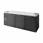 True TBR84-PTSZ1-L-B-SSS-SSS-1 84" Back Bar Refrigerator