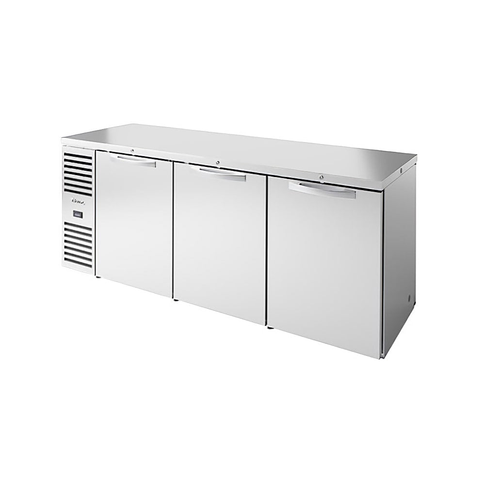 True TBR84-PTSZ1-L-S-SSS-SSS-1 84" Back Bar Refrigerator