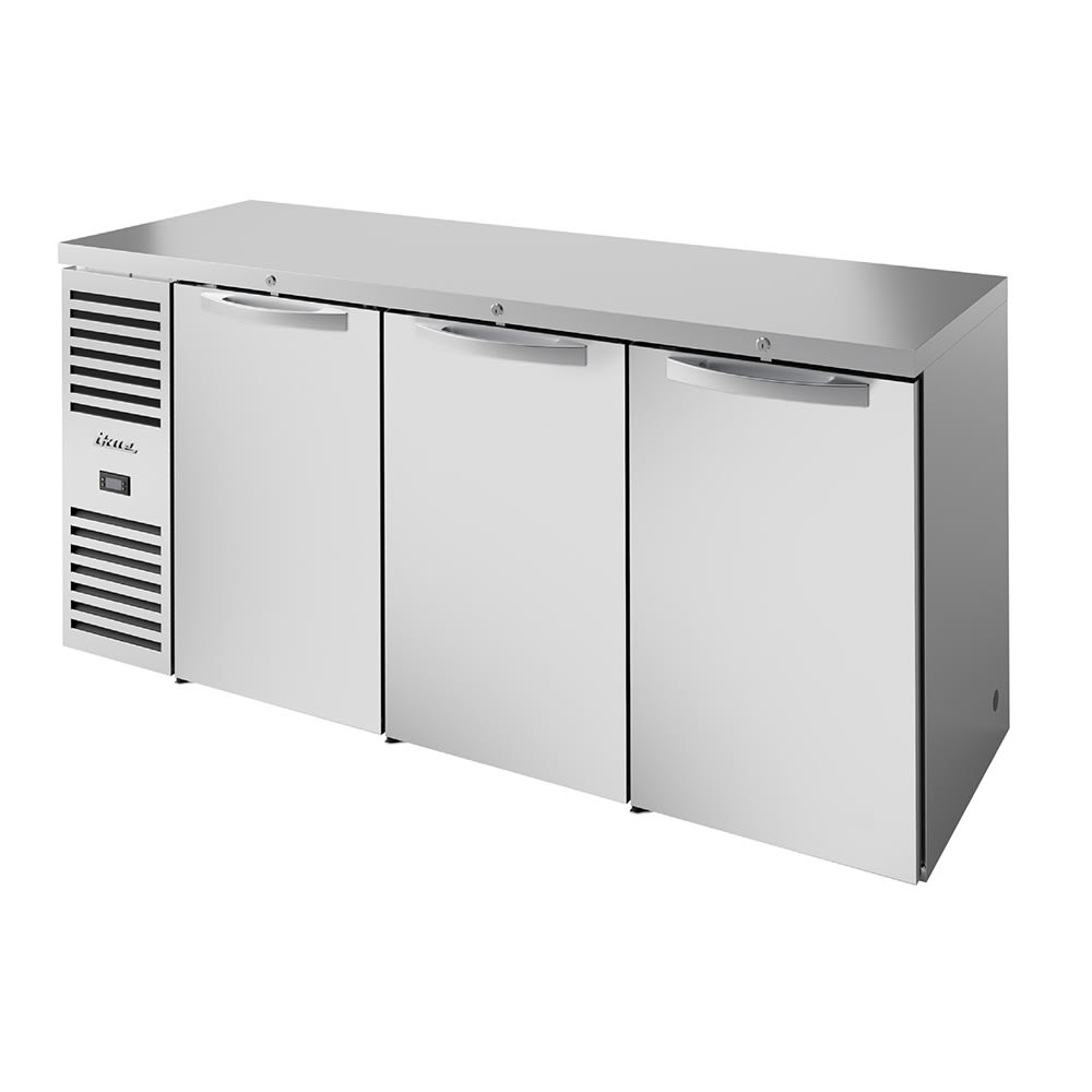 True TBR84-RISZ1-L-S-SSS-1 84" Back Bar Refrigerator