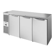 True TBR84-RISZ1-L-S-SSS-1 84" Back Bar Refrigerator