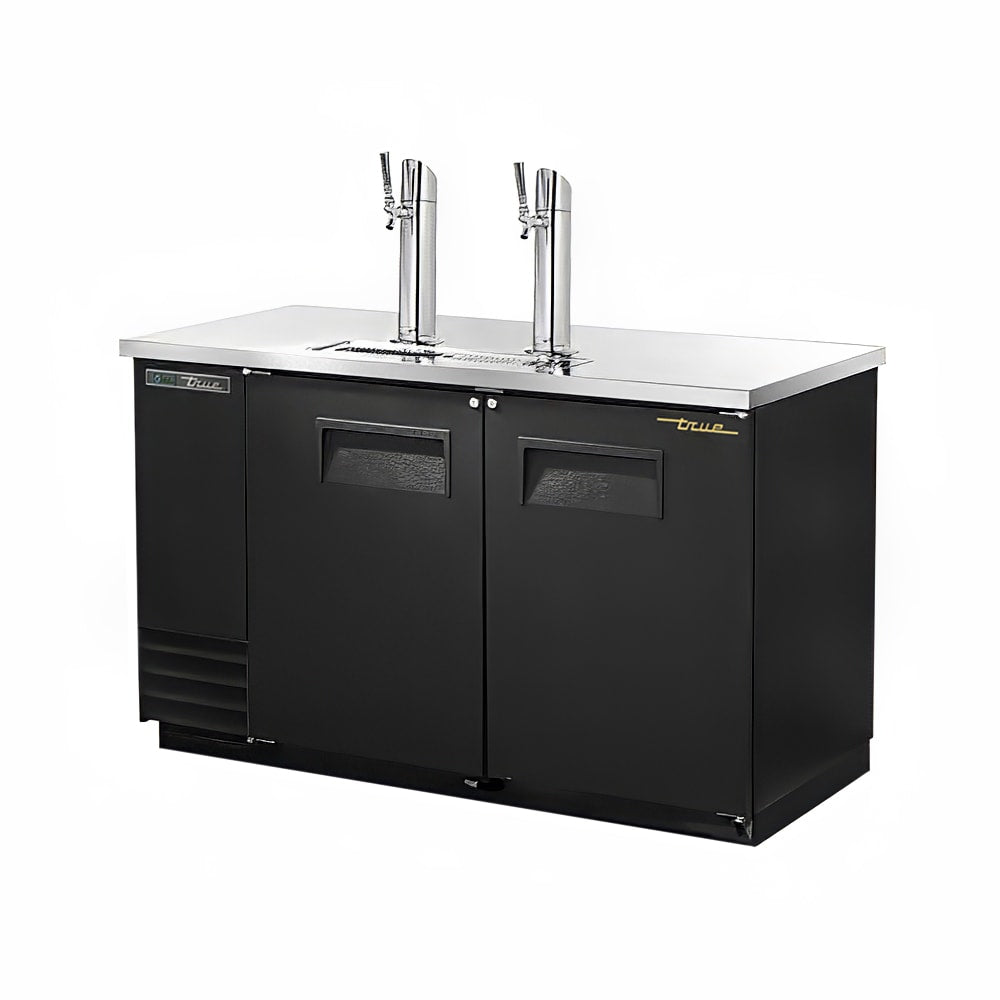 True TDD-2-HC 59" 2-Keg Beer Dispenser