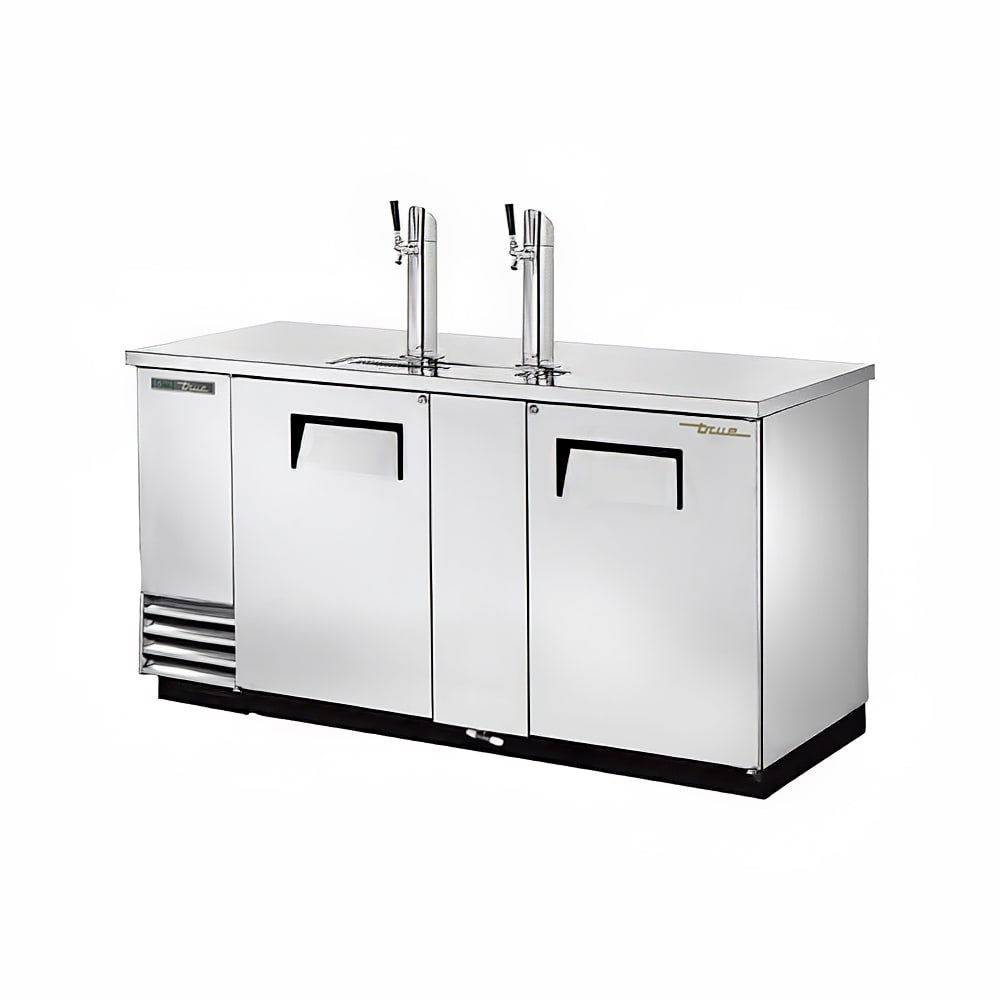 True TDD-3-S-HC 90" 3-Keg Beer Dispenser