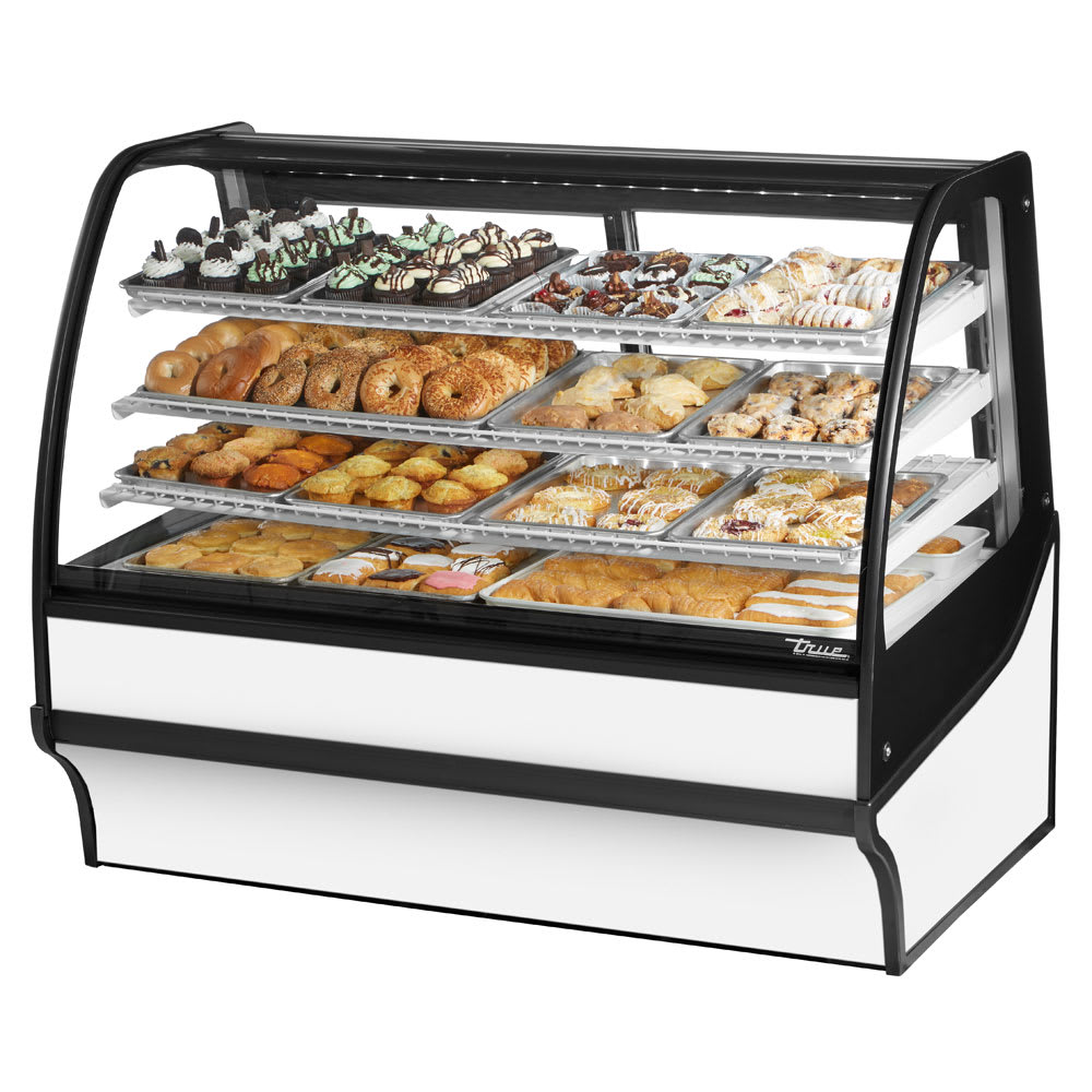 True TDM-DC-59-GE/GE-W-W 59" Display Case