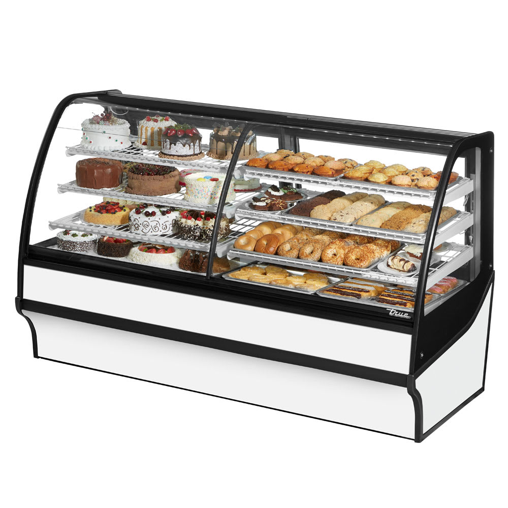 True TDM-DZ-77-GE/GE-W-W 77" Display Case
