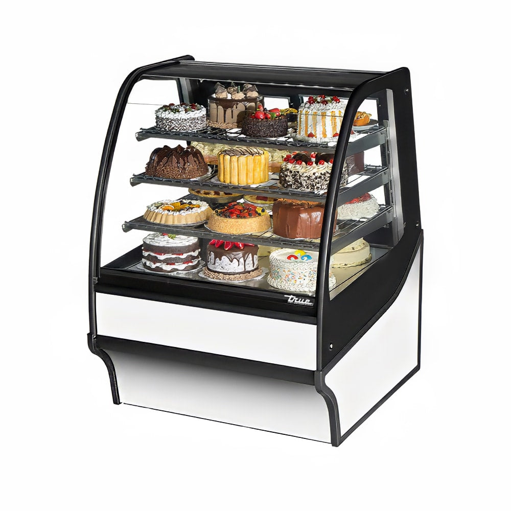 True TDM-R-36-GE/GE-S-W 36" Refrigerated Bakery Display Case