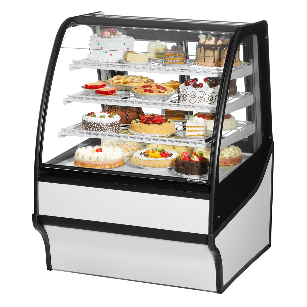 True TDM-R-36-GE/GE-W-W 36" Display Case