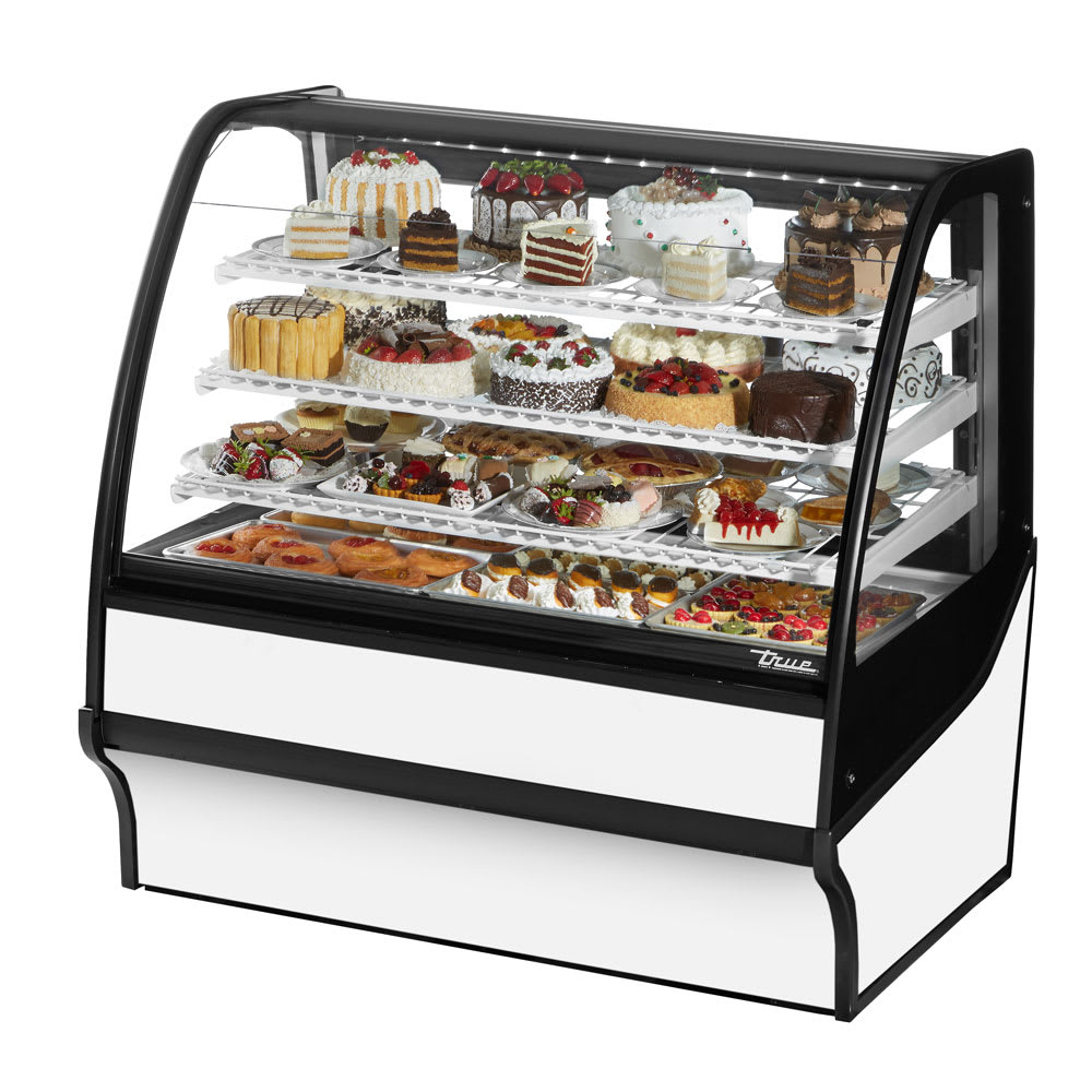 True TDM-R-48-GE/GE-W-W 48" Refrigerated Bakery Display Case
