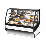 True TDM-R-59-GE/GE-S-W 59" Display Case