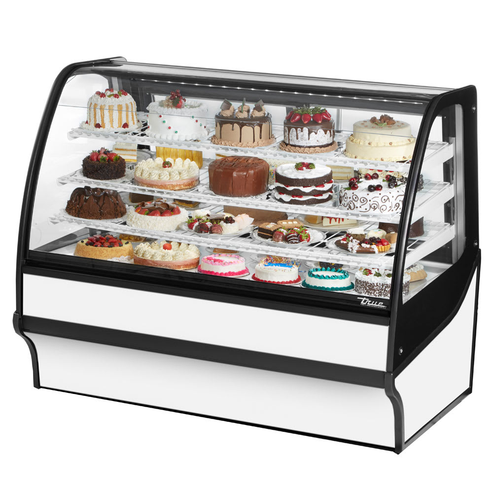 True TDM-R-59-GE/GE-W-W 59" Display Case