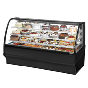 True TDM-R-77-GE/GE-B-W 77" Refrigerated Bakery Display Case