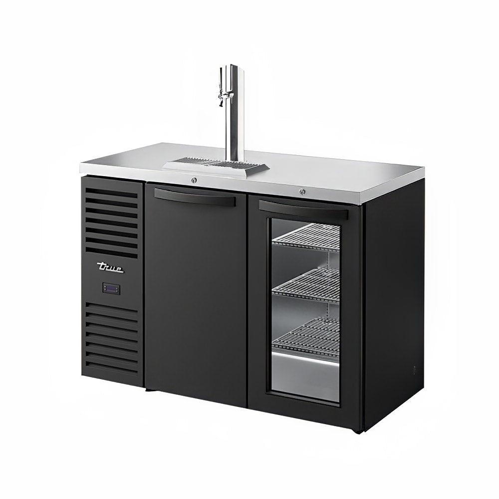 True TDR48-RISZ1-L-B-SG-1 48" Back Bar Refrigerator