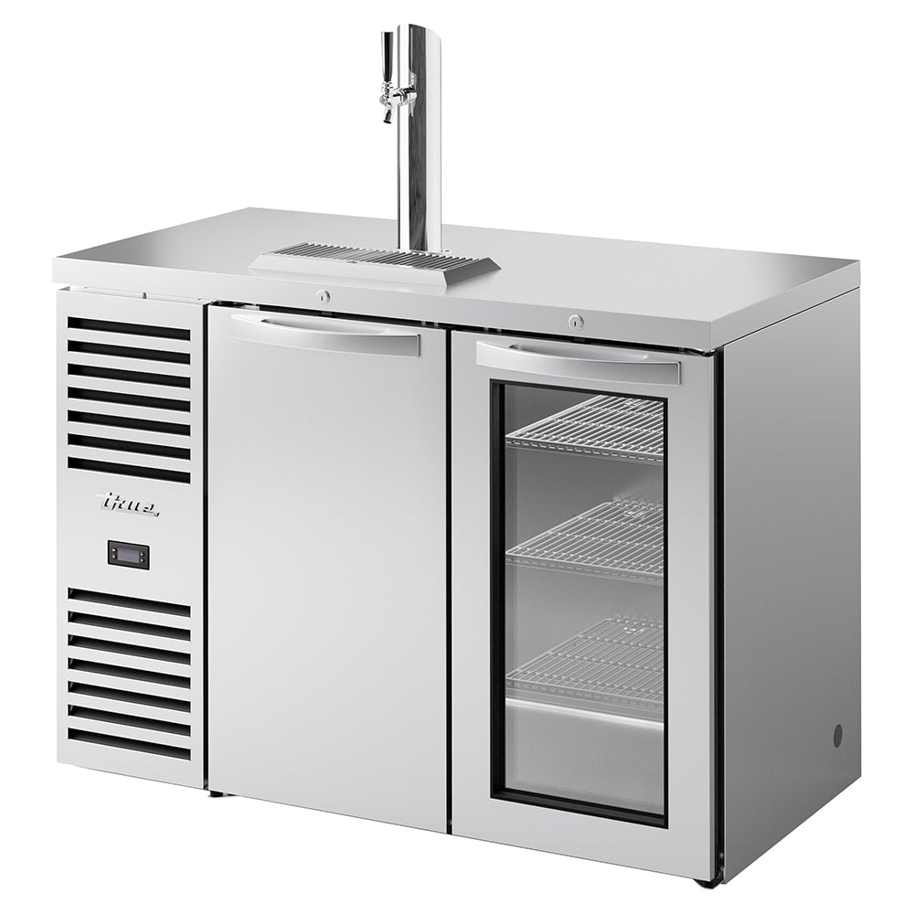 True TDR48-RISZ1-L-S-SG-1 48" Back Bar Refrigerator