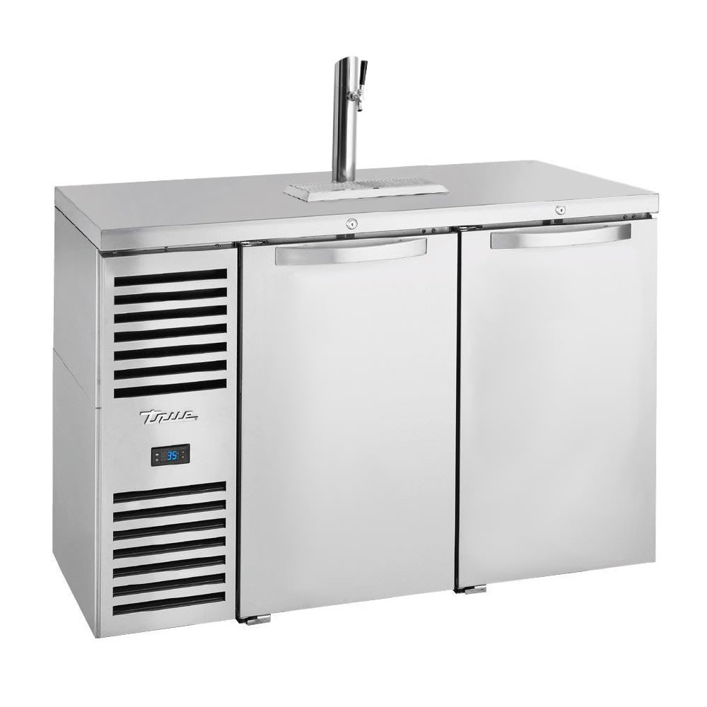 True TDR48-RISZ1-L-S-SS-1 48" Back Bar Refrigerator