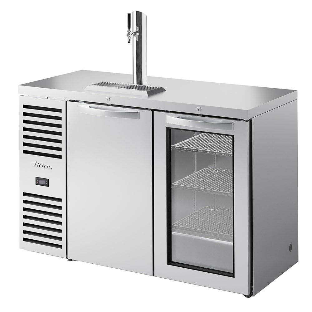 True TDR52-RISZ1-L-S-SG-1 52" Back Bar Refrigerator