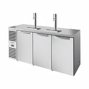True TDR84-RISZ1-L-S-SSS-1 84" Back Bar Refrigerator