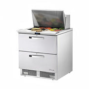 True TFP-32-12M-D-2-HC~SPEC3 32" 12-Pan 2-Drawer Food Prep Table