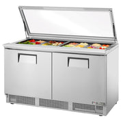 True TFP-64-24M-FGLID-HC 64" 24-Pan Food Prep Table