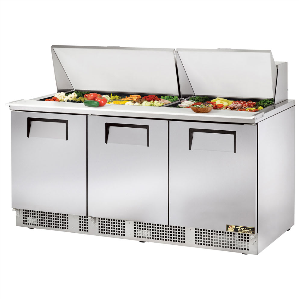 True TFP-72-30M-HC 72" 30-Pan Food Prep Table