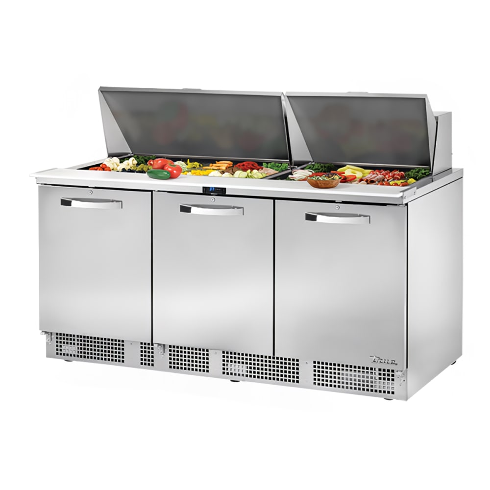 True TFP-72-30M~SPEC3-HC 72" 30-Pan Food Prep Table