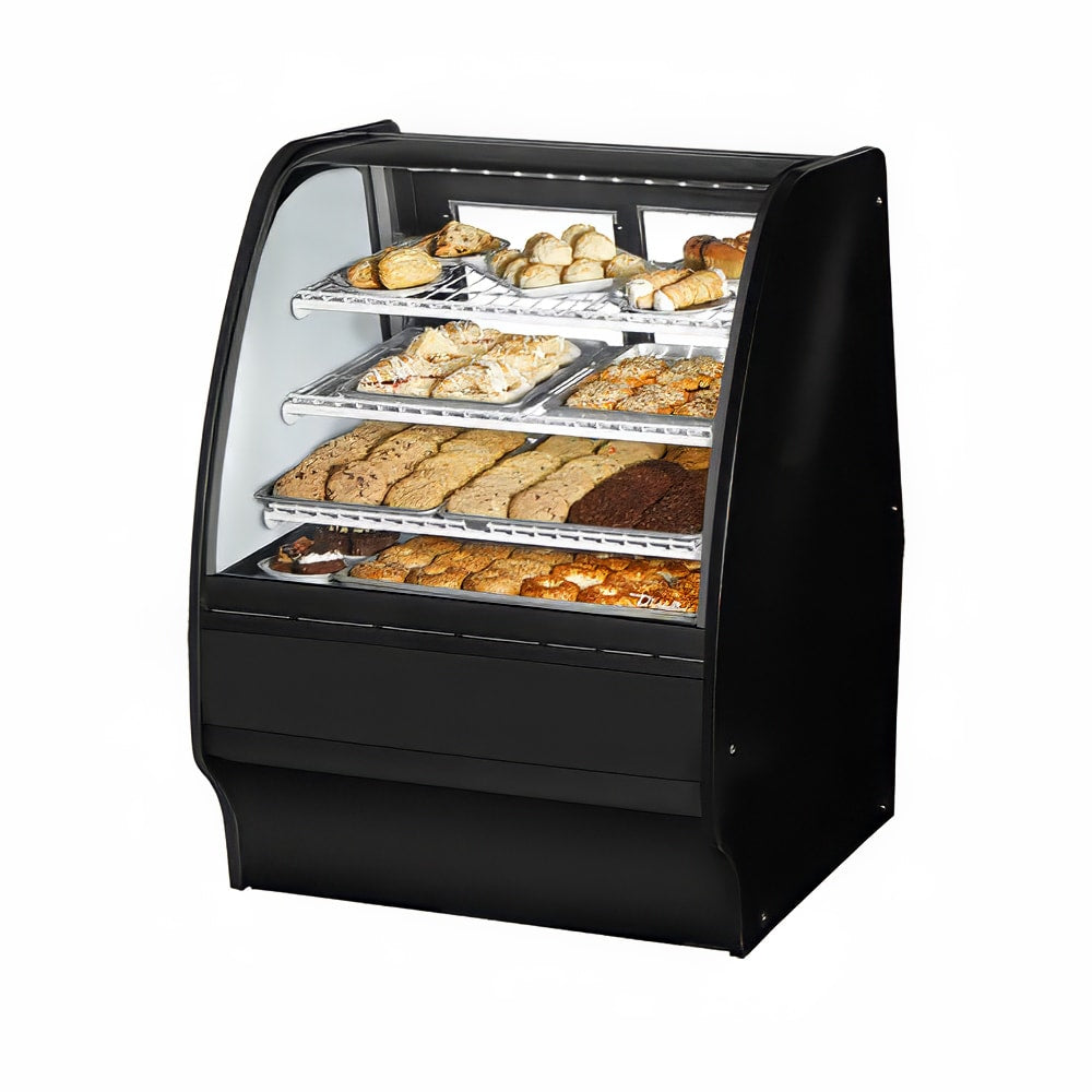 True TGM-DC-36-SC/SC-B-W 36" Display Case