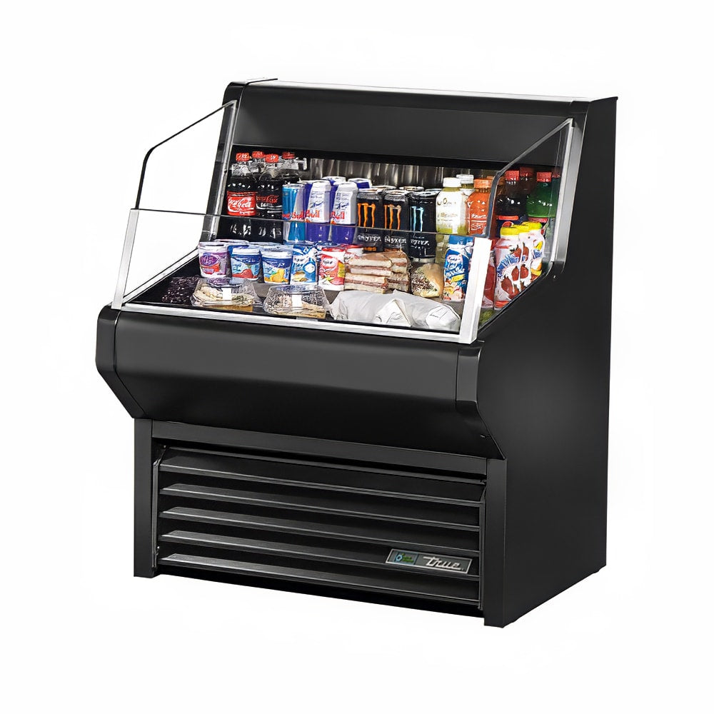 True THAC-36-HC-LD 36" Open Air Merchandising Cooler