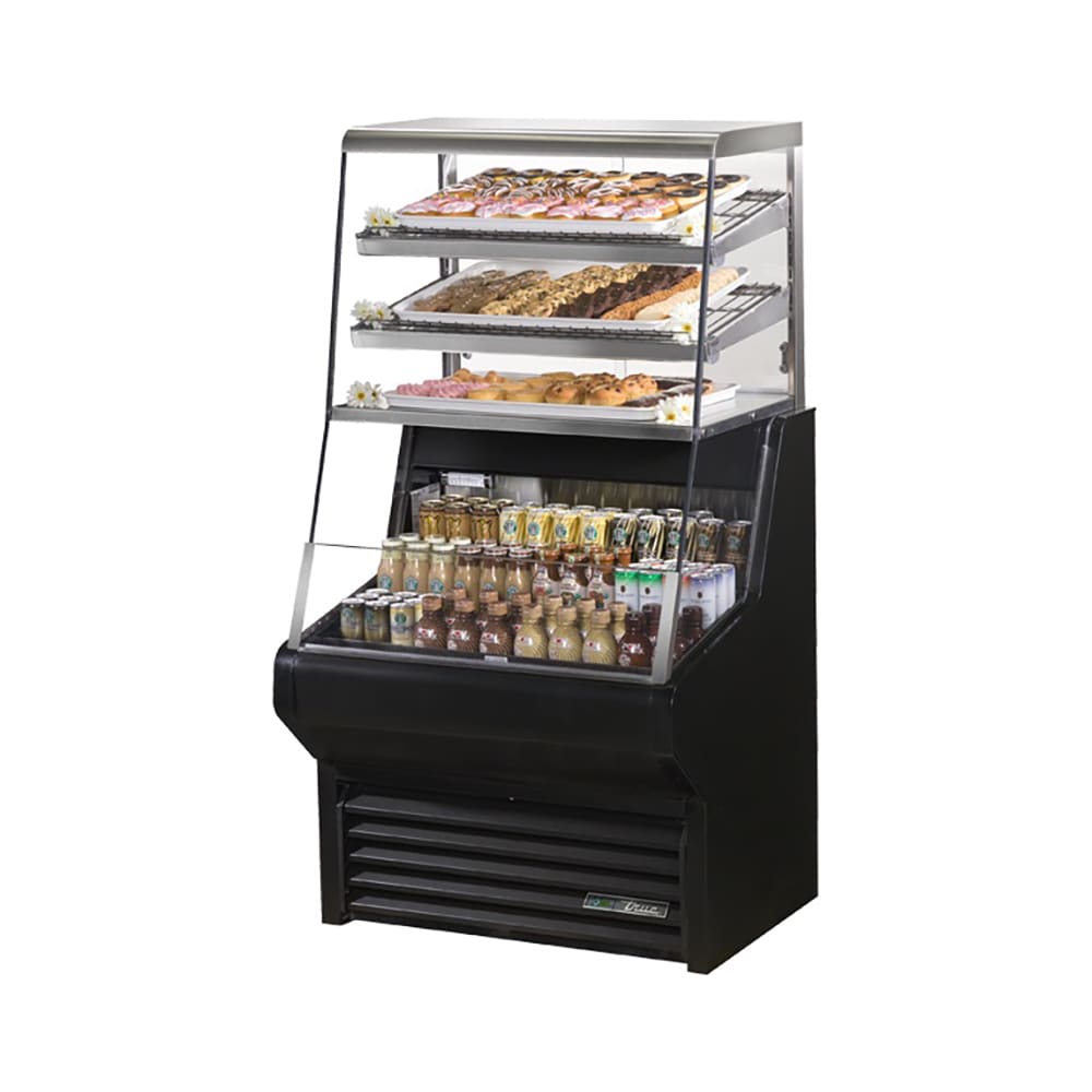 True THAC-36DG-HC-LD 36" Open Air Merchandising Cooler