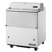 True TMC-34-SS-HC 34" 2-Door 8-Crate Milk Cooler