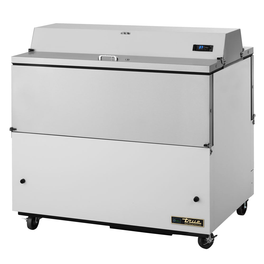 True TMC-49-DS-HC 49" 4-Door 12-Crate Milk Cooler