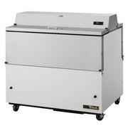 True TMC-49-DS-SS-HC 49" 4-Door 12-Crate Milk Cooler