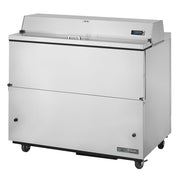 True TMC-49-S-SS-HC 49" 2-Door 12-Crate Milk Cooler