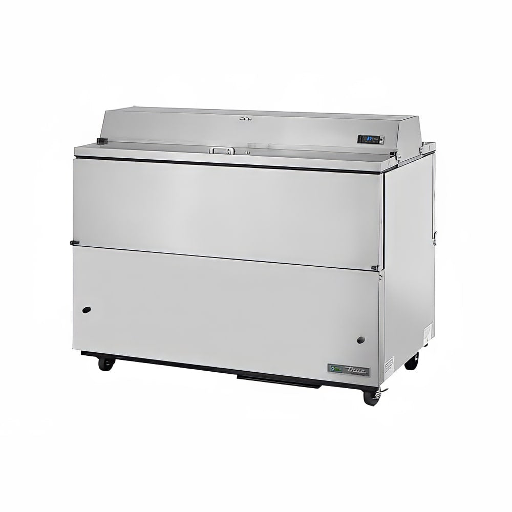 True TMC-58-S-DS-HC 58" 4-Door 16-Crate Milk Cooler
