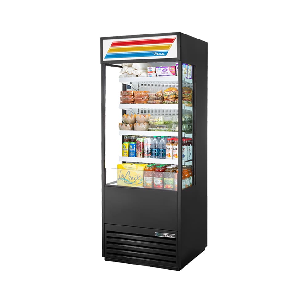 True TOAM-30GS-HC~TSL01 30" Open Air Grab & Go Merchandiser