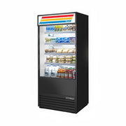 True TOAM-36-HC~TSL01 36" Open Air Grab & Go Merchandiser