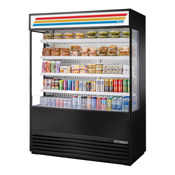 True TOAM-60GS-HC~TSL01 60" Open Air Merchandiser