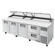 True TPP-AT-119D-2-HC 119" 2-Drawer Pizza Prep Table