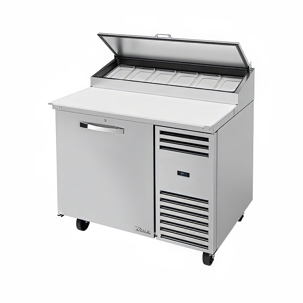 True TPP-AT-44-HC~SPEC3 44" 3-Pan Pizza Prep Table