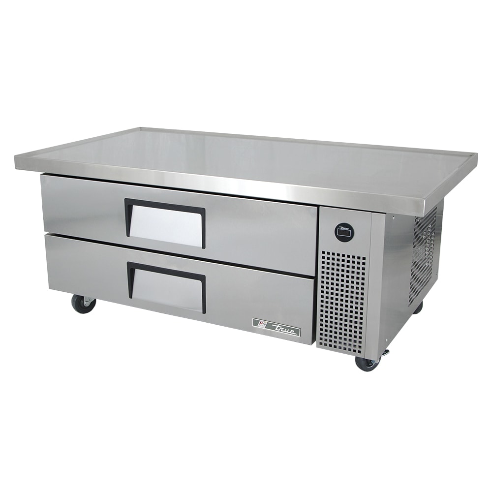 True TRCB-52-60-HC 60" 2-Drawer Chef Base