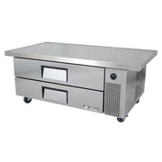 True TRCB-52-60-HC 60" 2-Drawer Chef Base