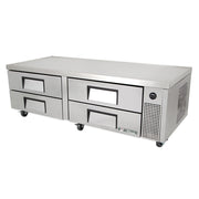 True TRCB-72-HC 72" 4-Drawer Chef Base