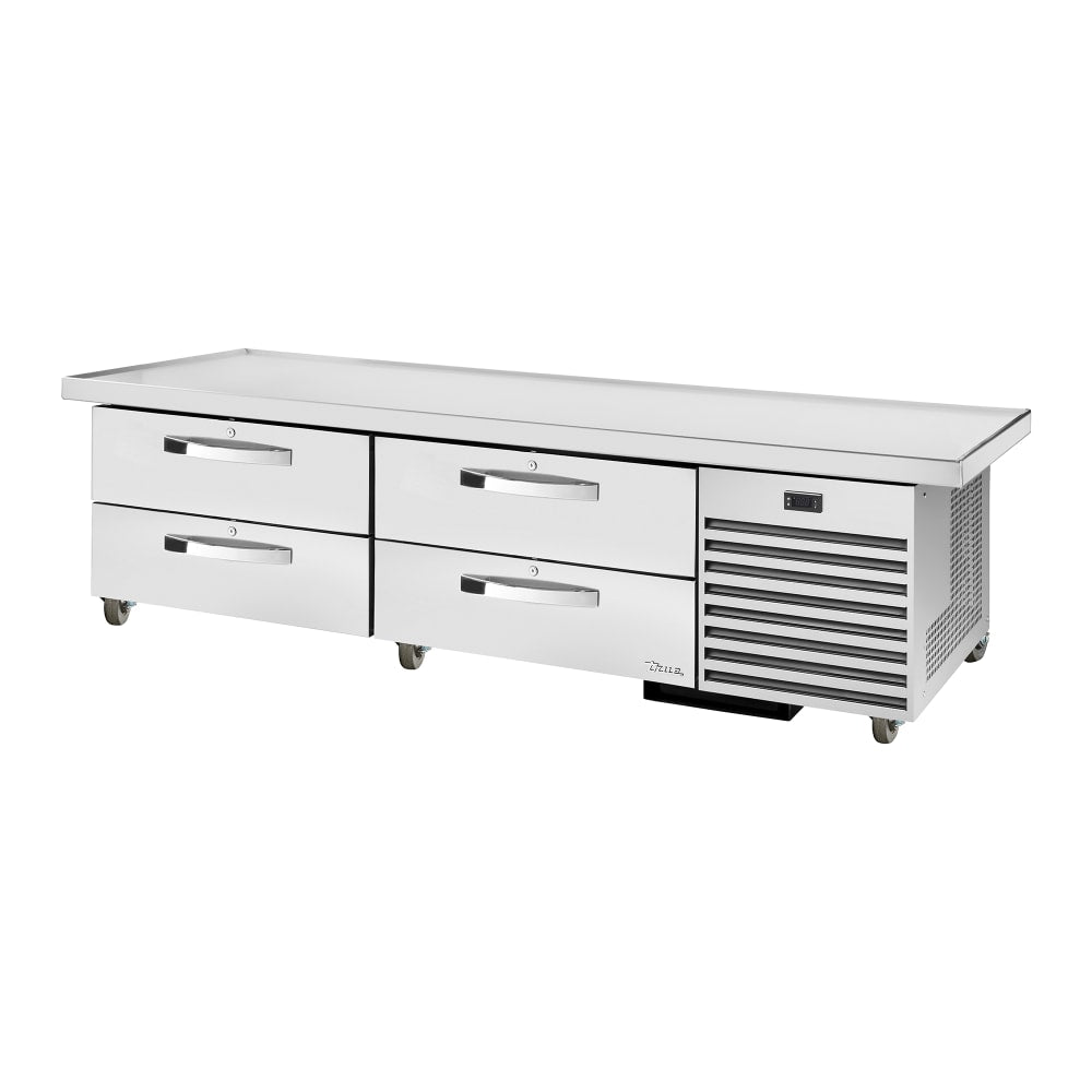 True TRCB-79-86-HC~SPEC3 86" 4-Drawer Chef Base