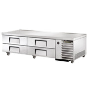 True TRCB-79-HC 79" 4-Drawer Chef Base