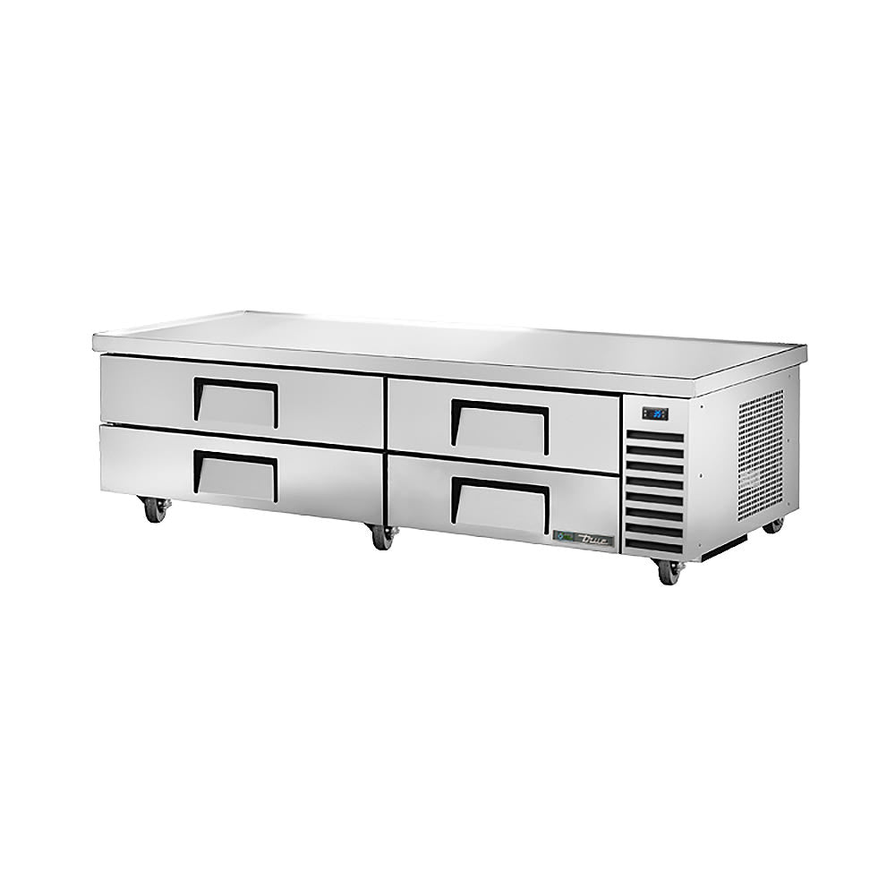 True TRCB-82-84-HC 84" 4-Drawer Chef Base