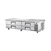 True TRCB-82-86-HC 86" 4-Drawer Chef Base