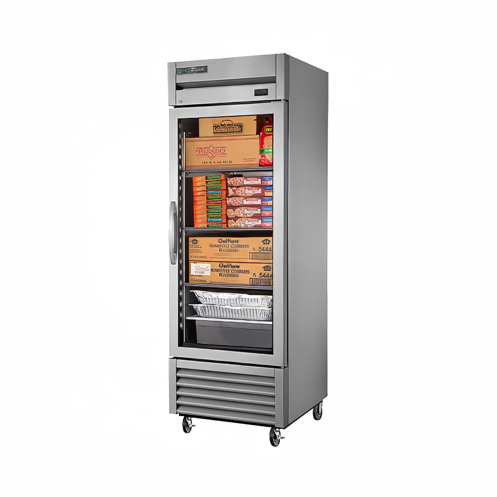 True TS-23FG-FLX-HC~FGD01 27" Glass Door 1-Section Freezer