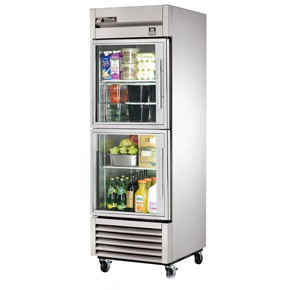 True TS-23G-2-HC~FGD01 27" Glass Door 1-Section Freezer