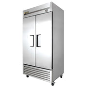 True TS-35-HC 40" Solid Doors 2-Section Refrigerator