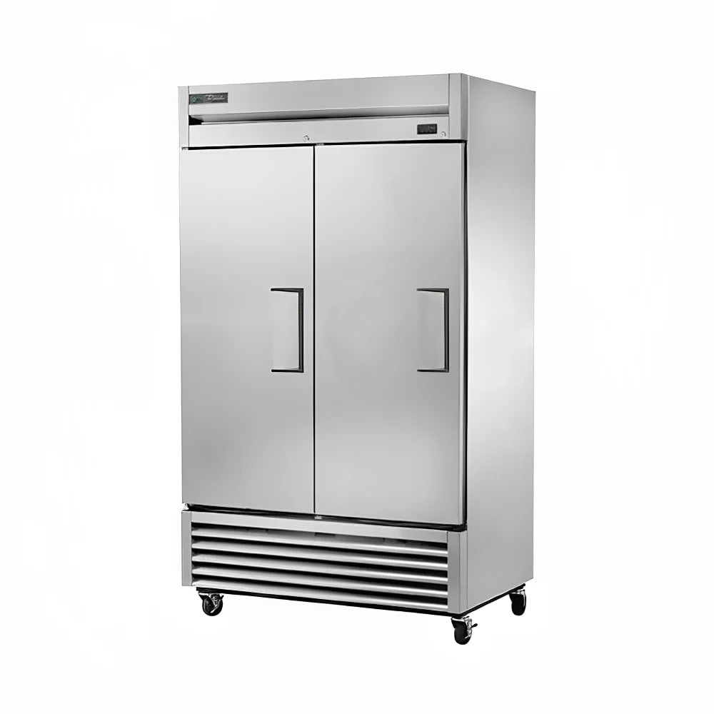 True TS-43-HC 47" Solid Doors 2-Section Refrigerator