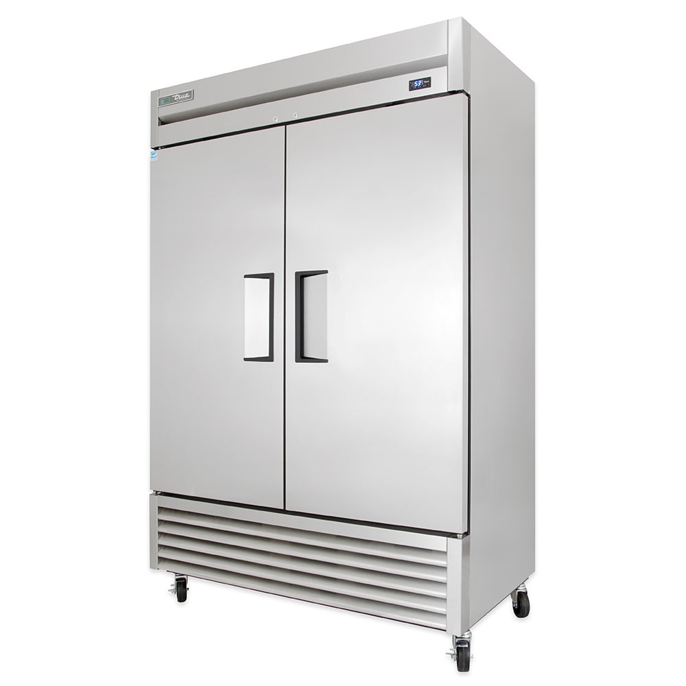 True TS-49-HC 54" Solid Doors 2-Section Refrigerator
