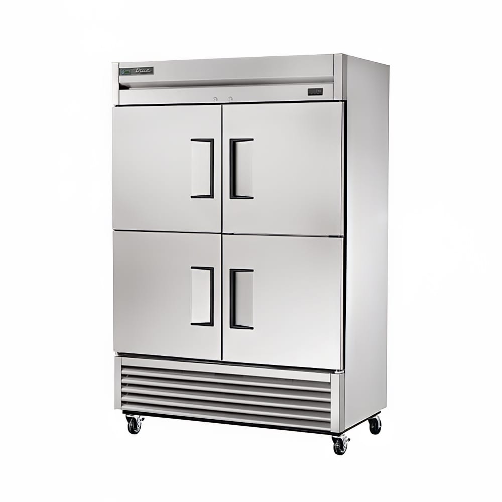 True TS-49F-4-HC 54" Solid Doors 2-Section Freezer
